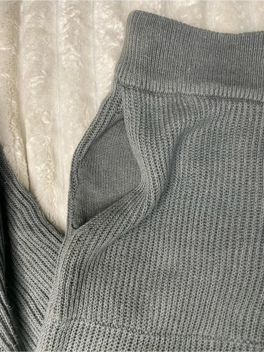 Free People Beach Wide Leg Knit Linen/Cotton Pants with Pockets Size XS